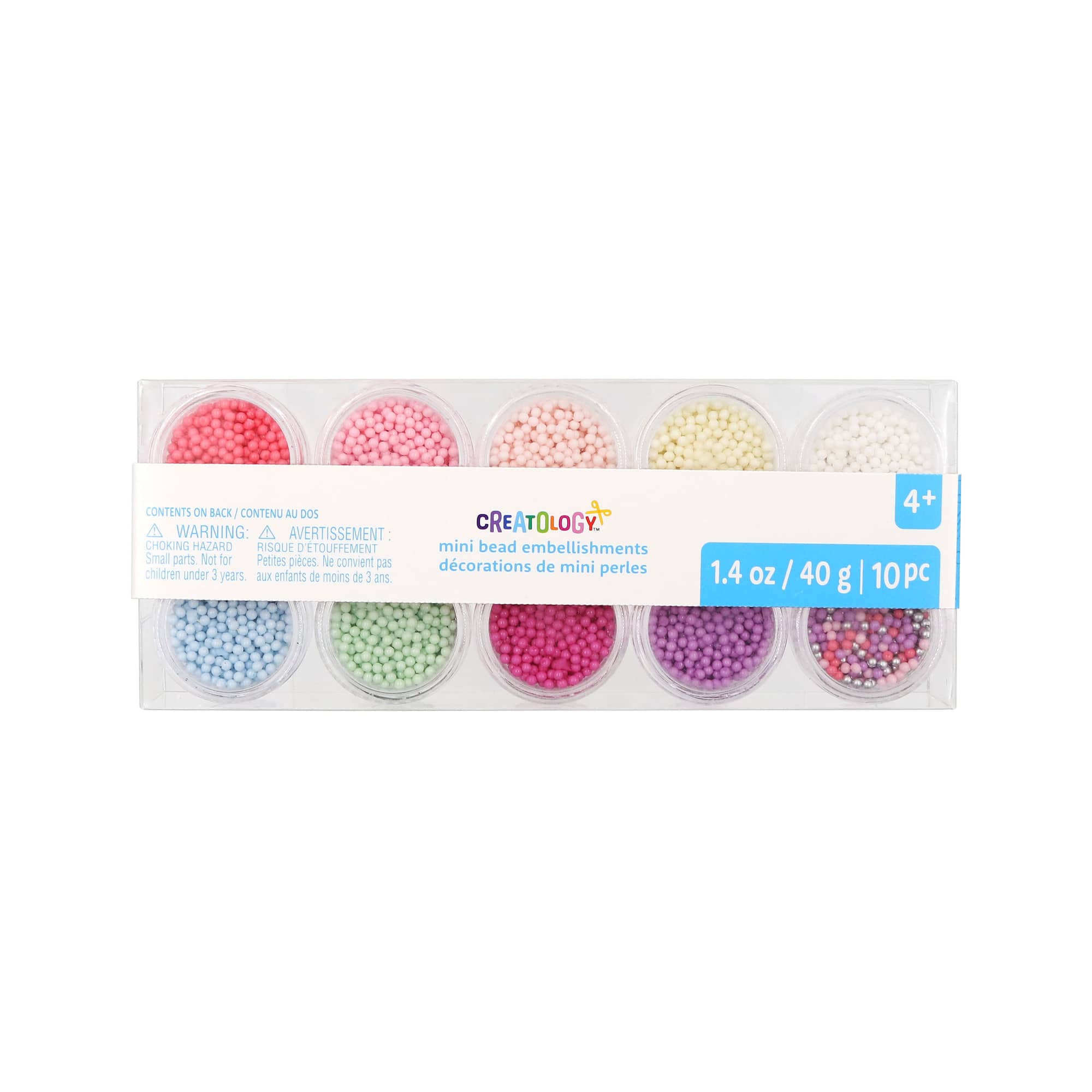 Pastel Mini Bead Embellishments by Creatology™